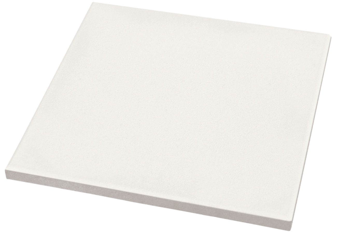 Aquitaine Terrassenplatte/Anschlussplatte Weiß