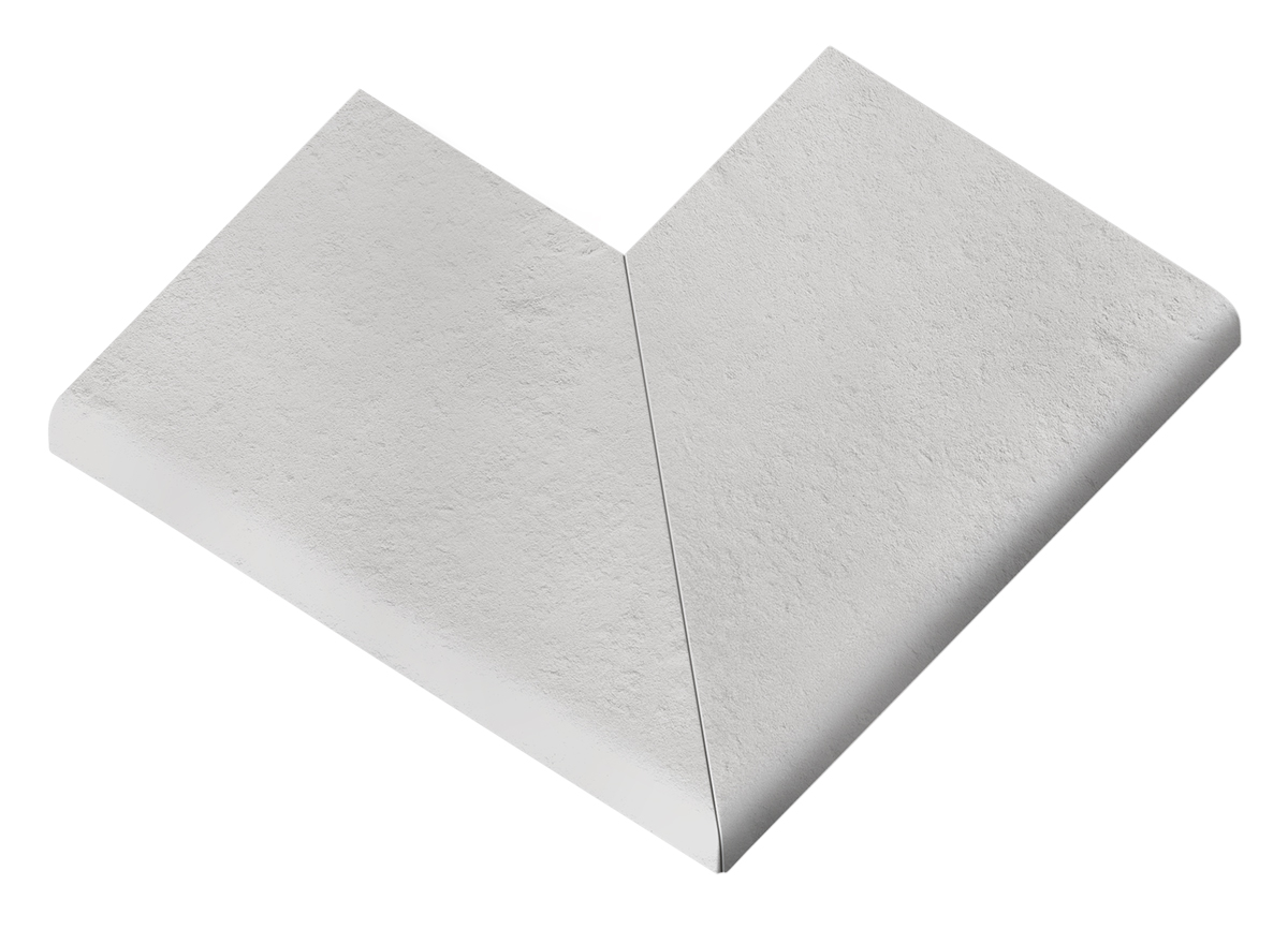 Solum Element Außenecke 90° Naturgrau