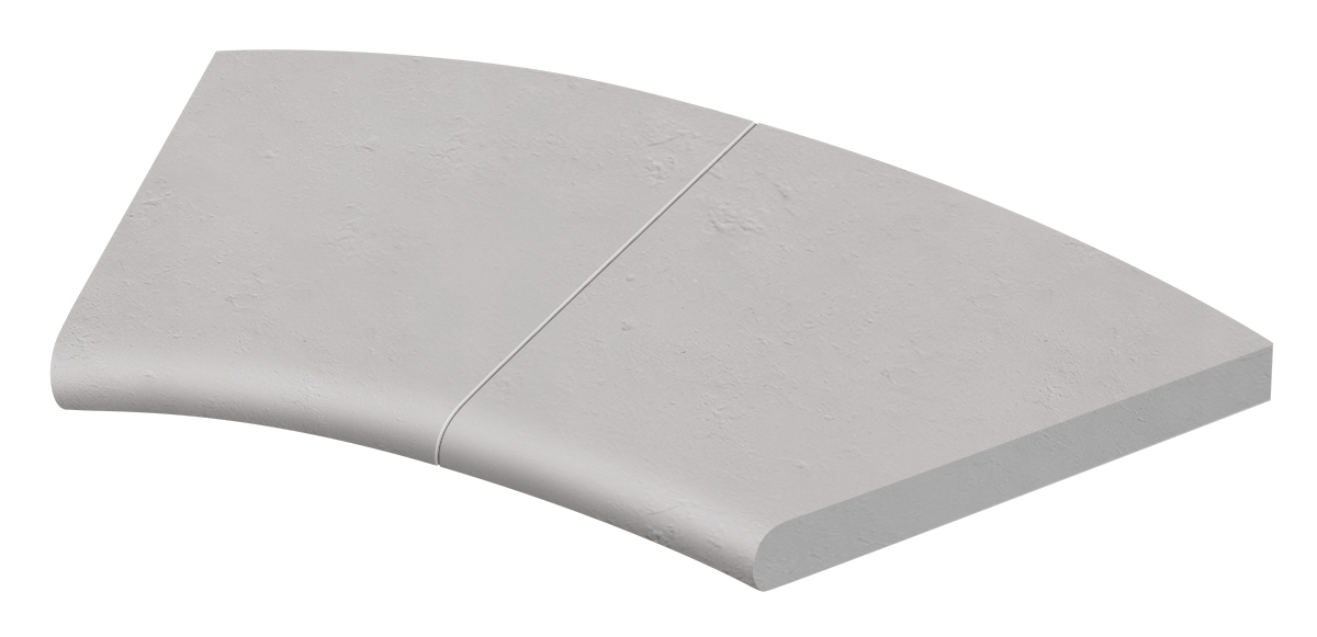 Solum Element Innenwinkel R 50 Naturgrau