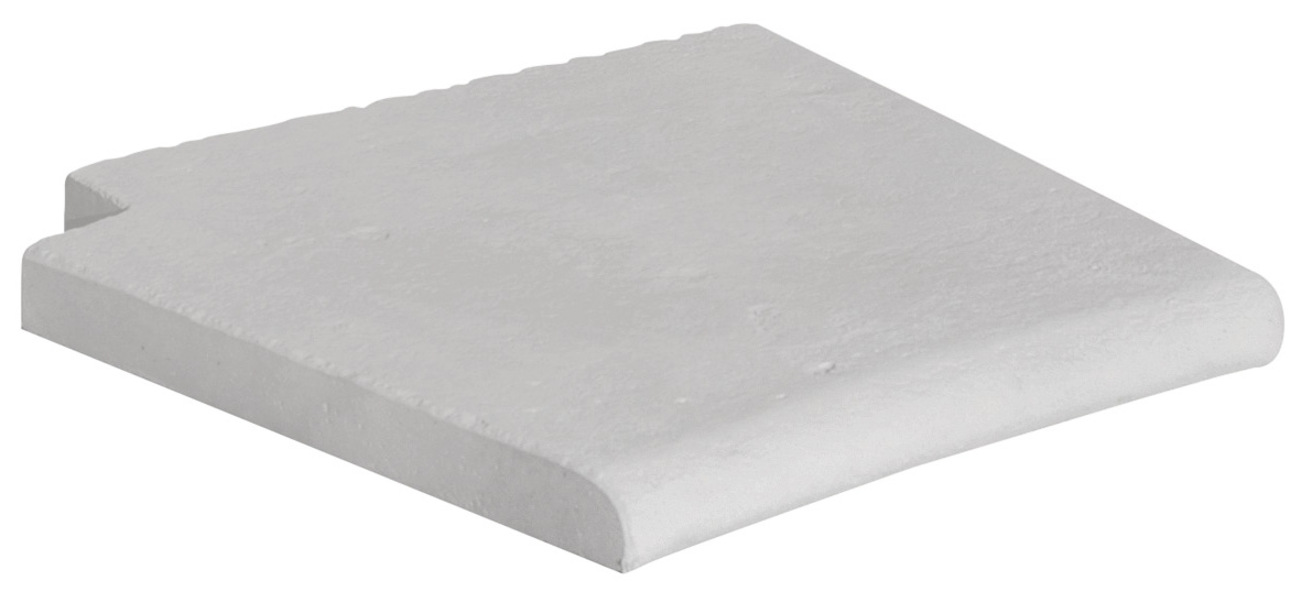 Solum Element römische Treppe links Naturgrau